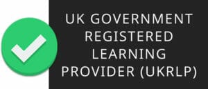 We are a UK government registered learning provider