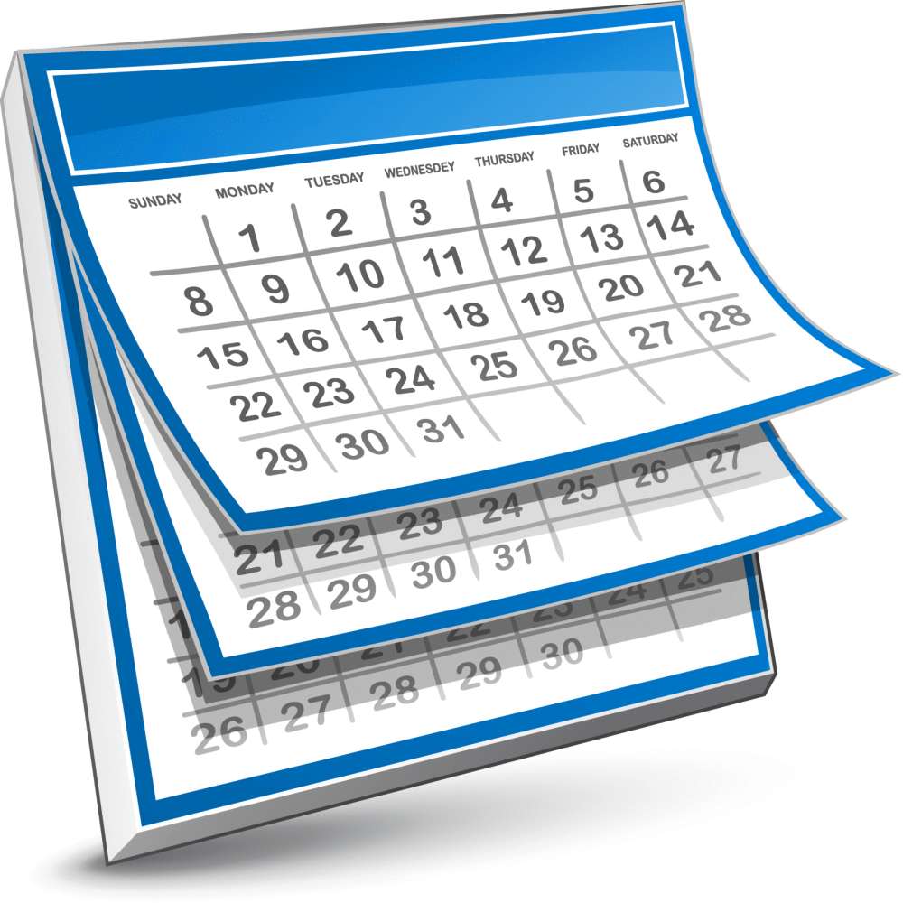 Calendar logo for an accreditation online course
