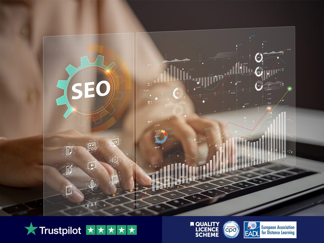SEO article writing course image